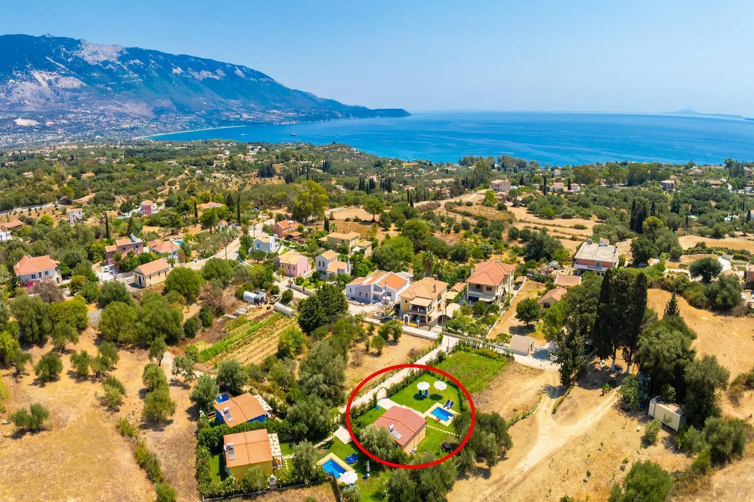 Villa Eleftheria Spartia  0*, Spartia (Kefalonia) Greece